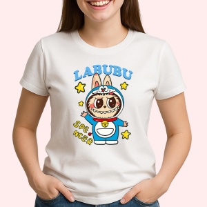 Tricou Labubu spencer, Unisex Dama si Barbat | Copii - Img 2