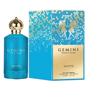 Apa de Parfum Gemini Pour Femme, Riiffs, Femei 100ml Parfum arabesc - Img 3