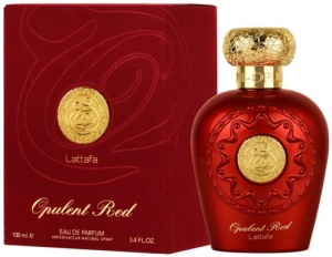 Apa de Parfum Opulent Red, Lattafa, Femei 100ml Parfum arabesc - Img 1