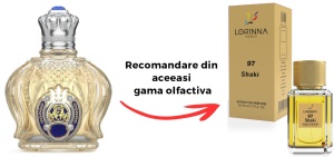 Extract de Parfum Lorinna Paris Parfum Shaki, de barbat, 50 ml, inspirat Opulent Shaik Blue nr 77 - Img 2