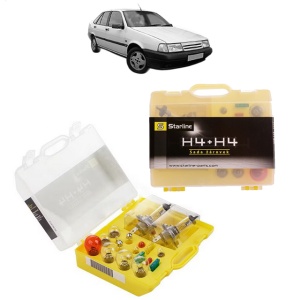 Kit trusa Set becuri H4 compatibila cu FIAT TEMPRA S.W. (159_) din 1990-1996, bec far, semnalizare , pozitie, iluminare numar, frana, plafoniera, stop frana