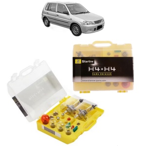 Kit trusa Set becuri H4 compatibila cu MAZDA DEMIO (DW) din 1998-2003, bec far, semnalizare , pozitie, iluminare numar, frana, plafoniera, stop frana