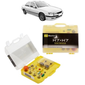 Kit trusa Set becuri H7 compatibila cu PEUGEOT 406 (8B) din 1995-2004, bec far, semnalizare , pozitie, iluminare numar, frana, plafoniera, stop frana