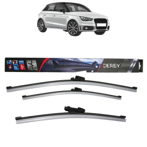 Set 3 stergatoare AUDI A1 Sportback (8XA, 8XF) din 2011-2018, Derby, din cauciuc siliconat rezistent - Img 1