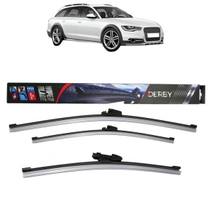 Set 3 stergatoare AUDI A4 Allroad B8 (8KH) din 2009-2016, Derby, din cauciuc siliconat rezistent