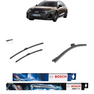 Set 3 stergatoare AUDI A6 C9 Avant (FN5) din 2025, Bosch Aerotwin, din cauciuc siliconat rezistent