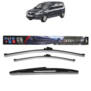 Set 3 stergatoare DACIA LOGAN MCV (KS_) din 2007-2013, Derby, din cauciuc siliconat rezistent