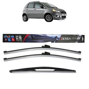 Set 3 stergatoare FIAT IDEA (350_) din 2003-2012, Derby, din cauciuc siliconat rezistent