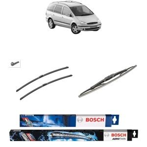 Set 3 stergatoare FORD GALAXY I (WGR) din 1995-2006, Bosch Aerotwin, din cauciuc siliconat rezistent