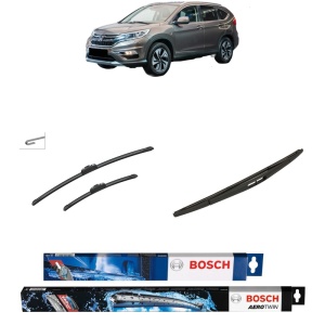 Set 3 stergatoare HONDA CR-V V (RW_, RT_) din 2016-2023, Bosch Aerotwin Retrofit, din cauciuc siliconat rezistent