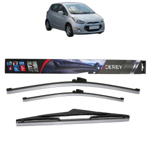 Set 3 stergatoare HYUNDAI ix20 (JC) din 2010-2019, Derby, din cauciuc siliconat rezistent