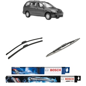 Set 3 stergatoare MAZDA MPV II (LW) din 1999-2006, Bosch Aerotwin Retrofit, din cauciuc siliconat rezistent