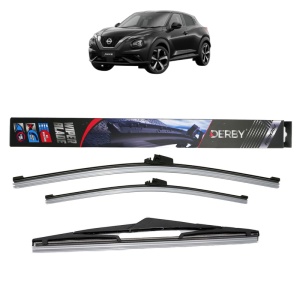 Set 3 stergatoare NISSAN JUKE (F16_) din 2019, Derby, din cauciuc siliconat rezistent - Img 1