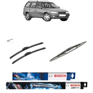 Set 3 stergatoare OPEL ASTRA F CLASSIC Estate (T92) din 1998-2005, Bosch Aerotwin Retrofit, din cauciuc siliconat rezistent