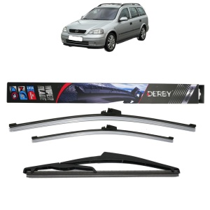 Set 3 stergatoare OPEL ASTRA G CLASSIC Caravan (F35) din 2004-2009, Derby, din cauciuc siliconat rezistent