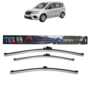 Set 3 stergatoare RENAULT KANGOO III Box Body/MPV din 2021-2022, Derby, din cauciuc siliconat rezistent