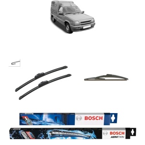 Set 3 stergatoare RENAULT RAPID Box Body/MPV (F40_, G40_) din 1985-1998, Bosch Aerotwin Retrofit, din cauciuc siliconat rezistent