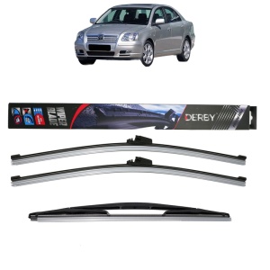 Set 3 stergatoare TOYOTA AVENSIS Saloon (_T25_) din 2003-2008, Derby, din cauciuc siliconat rezistent