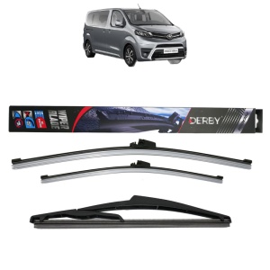 Set 3 stergatoare TOYOTA PROACE VERSO Bus (MPY_) din 2016-2025, Derby, din cauciuc siliconat rezistent