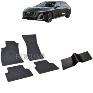 Set 5 covorase auto AUDI A5 III PHEV FABRICATIE 2025 - 2026, cu covoras tunel median, Caroserie COMBI
