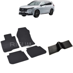 Set 5 covorase auto HONDA CR-V PHEV FABRICATIE 08.2023 - 2026, cu covoras tunel median, Caroserie SUV