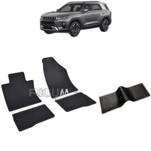 Set 5 covorase auto KGM TORRES FABRICATIE 2025 - 2026, cu covoras tunel median, Caroserie SUV