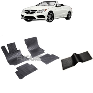 Set 5 covorase auto MERCEDES E-CLASS W212 din 02.2009 - 11.2016, cu covoras tunel median, Caroserie COUPE