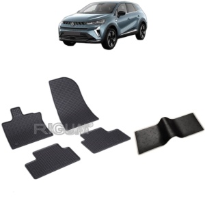 Set 5 covorase auto RENAULT SYMBIOZ E-TECH FULL HYBRID FABRICATIE 07.2024 - 2026, cu covoras tunel median, Caroserie SUV
