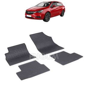 Set covorase auto OPEL ASTRA K LUX din 04.2016 - 2026, Caroserie COMBI COVORASELE DIN SPATE MAI MARI