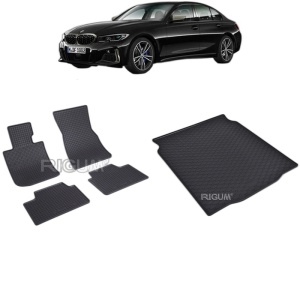 Set Covorase Auto Si Tavita Portbagaj BMW SERIA 3 G20 din 03.2019 - 2026, caroserie sedan,