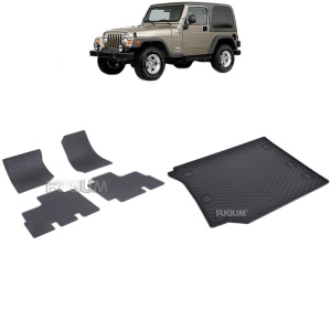 Set Covorase Auto Si Tavita Portbagaj JEEP WRANGLER din 10.2006 - 04.2018, caroserie suv 5 usi, 5 USI