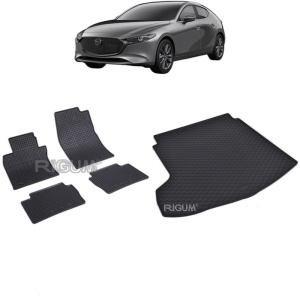 Set Covorase Auto Si Tavita Portbagaj MAZDA 3 IV din 03.2019 - 2026, caroserie sedan,