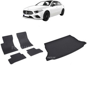 Set Covorase Auto Si Tavita Portbagaj MERCEDES A-CLASS W177 PHEV din 08.2019 - 2026, caroserie hatchback,