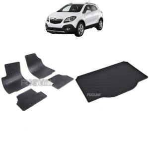 Set Covorase Auto Si Tavita Portbagaj OPEL MOKKA A din 09.2012 - 06.2019, caroserie suv,