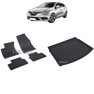Set Covorase Auto Si Tavita Portbagaj RENAULT MEGANE IV din 09.2016 - 2026, caroserie combi,