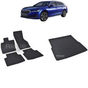 Set Covorase Auto Si Tavita Portbagaj SKODA SUPERB IV din 12.2023 - 2026, caroserie combi,