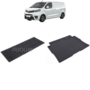 Set Covorase Auto Si Tavita Portbagaj TOYOTA PROACE II din 01.2016 - 2026, caroserie van rand 3, AMPATAMENT L2