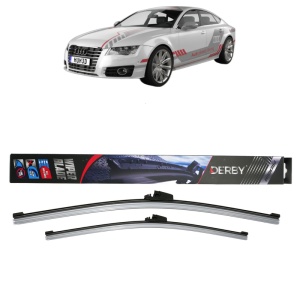 Set stergatoare auto AUDI A7 Sportback (4KA) din 2017-2021, Derby, din cauciuc siliconat rezistent