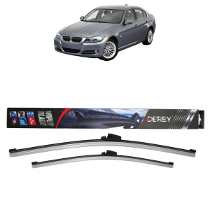 Set stergatoare auto BMW 3 (E90) din 2004-2011, Derby, din cauciuc siliconat rezistent