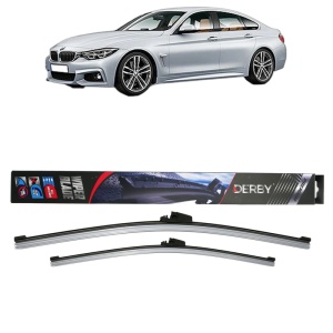 Set stergatoare auto BMW 4 Gran Coupe (F36) din 2014-2021, Derby, din cauciuc siliconat rezistent