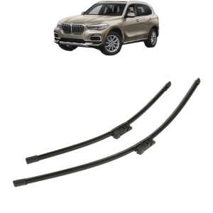 Set stergatoare auto BMW X5 (G05, F95) din 2018-2023, Bosch Aerotwin, din cauciuc siliconat rezistent - Img 7