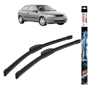 Set stergatoare auto CHEVROLET ASTRA Hatchback din 1998-2011, Bosch Aerotwin Retrofit, din cauciuc siliconat rezistent