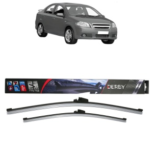 Set stergatoare auto CHEVROLET AVEO / KALOS Hatchback (T250, T255) din 2006-2011, Derby, din cauciuc siliconat rezistent