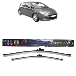 Set stergatoare auto CITROEN C4 Coupe (LA_) din 2004-2011, Derby, din cauciuc siliconat rezistent