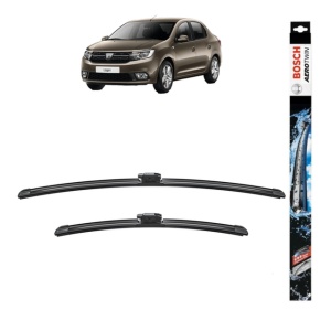 Set stergatoare auto DACIA LOGAN III (3K_) din 2021, Bosch Aerotwin, din cauciuc siliconat rezistent