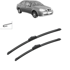Set stergatoare auto DAEWOO NUBIRA Saloon (J200) din 2003-2004, Bosch Aerotwin Retrofit, din cauciuc siliconat rezistent - Img 7