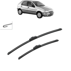 Set stergatoare auto FIAT PALIO (178_, 171_, 371_) din 1998-2012, Bosch Aerotwin Retrofit, din cauciuc siliconat rezistent - Img 7