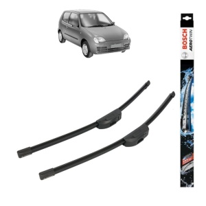 Set stergatoare auto FIAT SEICENTO / 600 (187_) din 1997-2010, Bosch Aerotwin Retrofit, din cauciuc siliconat rezistent