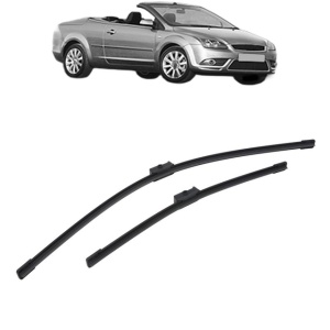 Set stergatoare auto FORD FOCUS II Convertible din 2006-2010, Bosch Aerotwin, din cauciuc siliconat rezistent - Img 6