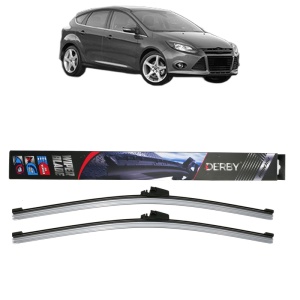 Set stergatoare auto FORD FOCUS III din 2010-2020, Derby, din cauciuc siliconat rezistent
